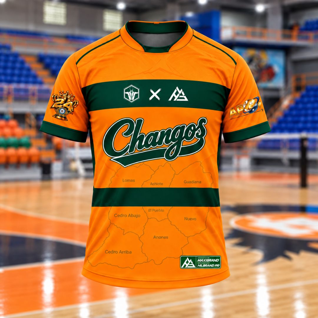 Camiseta Oficial para Fanaticos Changos de Naranjito 26-27