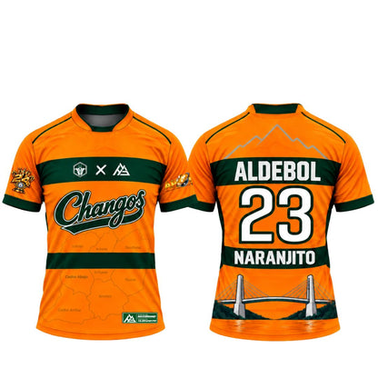 Camiseta Oficial de Jugador Changos de Naranjito 26-27