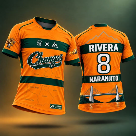 Camiseta Oficial de Jugador Changos de Naranjito 26-27