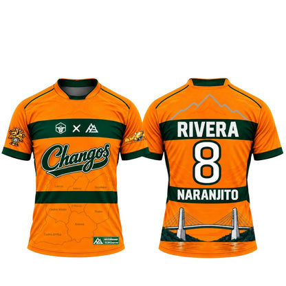 Camiseta Oficial de Jugador Changos de Naranjito 26-27