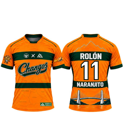 Camiseta Oficial de Jugador Changos de Naranjito 26-27